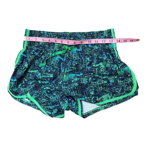 C9 by CHAMPION Women's Running Shorts Blue Black & Green Sports Size M Workout - Picture 2 of 6